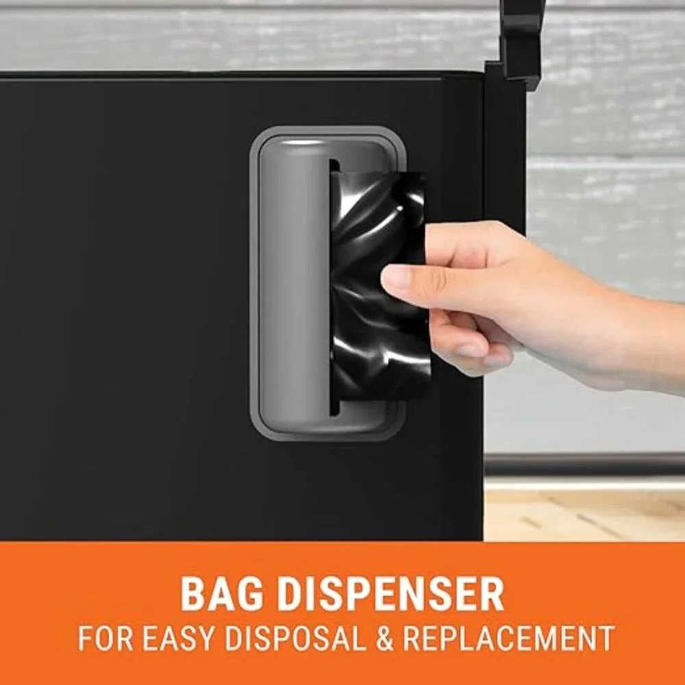 Pupzle Poop disposal bin aluminum construction, great seal, bag support